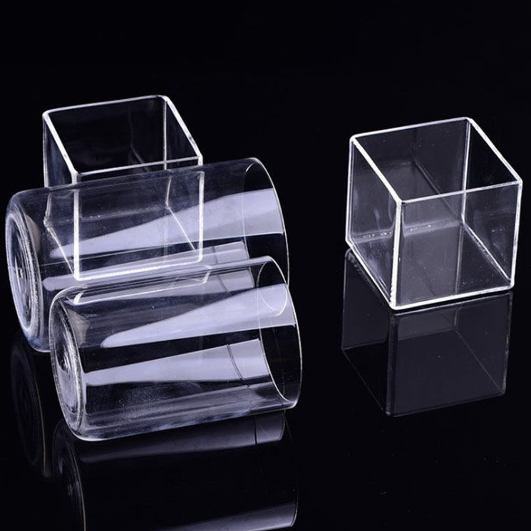 Square petri dish,quartz petri dish,customized square quartz petri dish