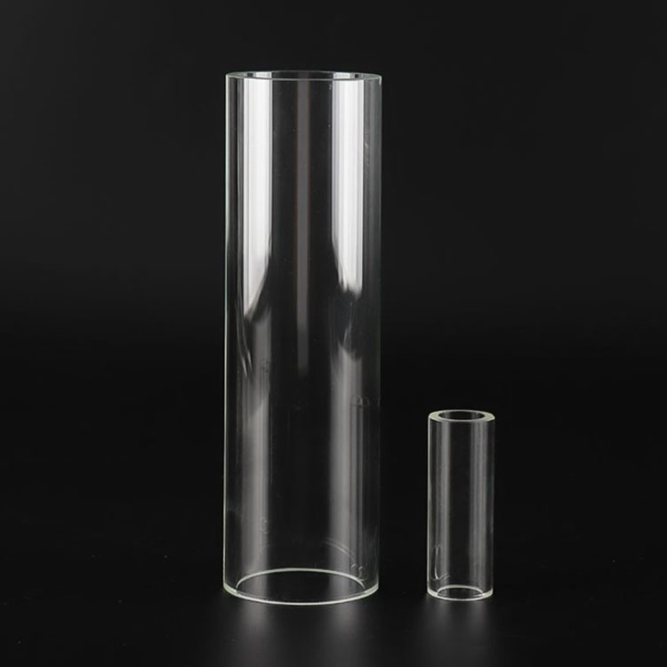 Furnace Quartz high purity transparent glass tube